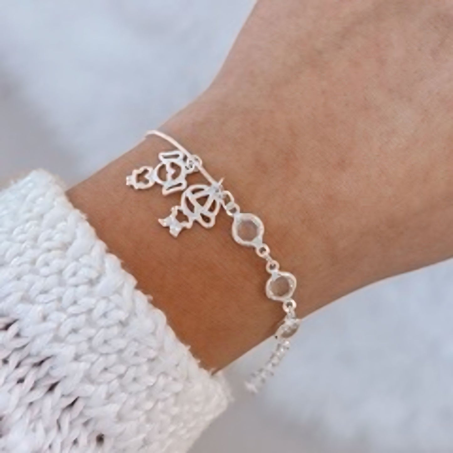 Pulseira casal de filhos