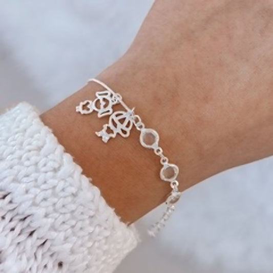 Pulseira casal de filhos