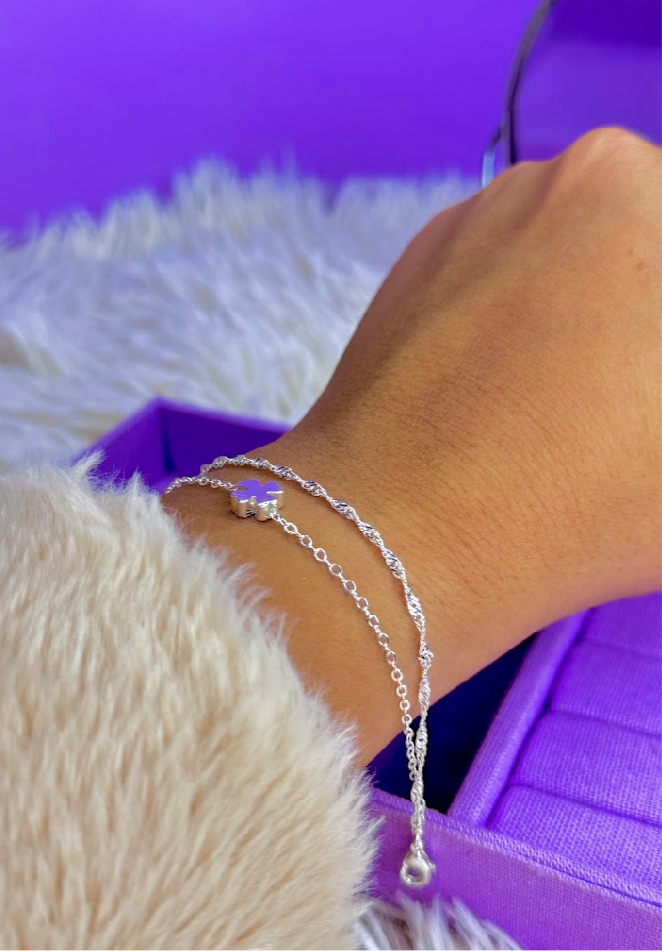 Pulseira trevo