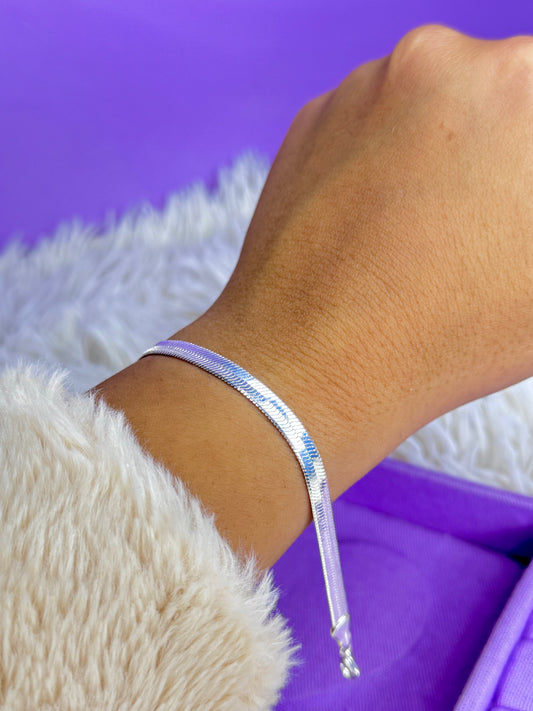 Pulseira laminada luxo