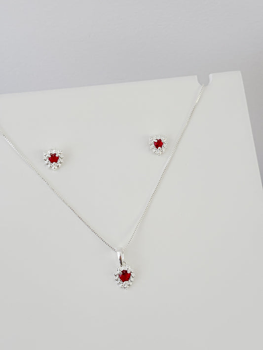 Conjunto Gabi red